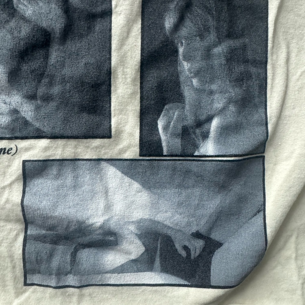 Taylor Swift Cream Graphic Crop Top - Picture 4 of 9